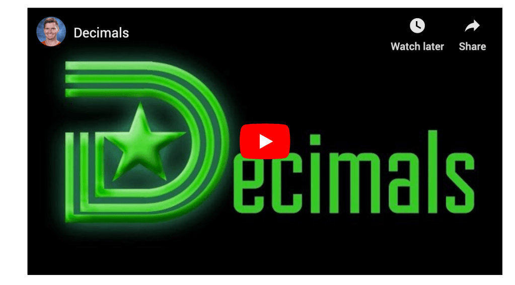 Gap Filling: Decimals