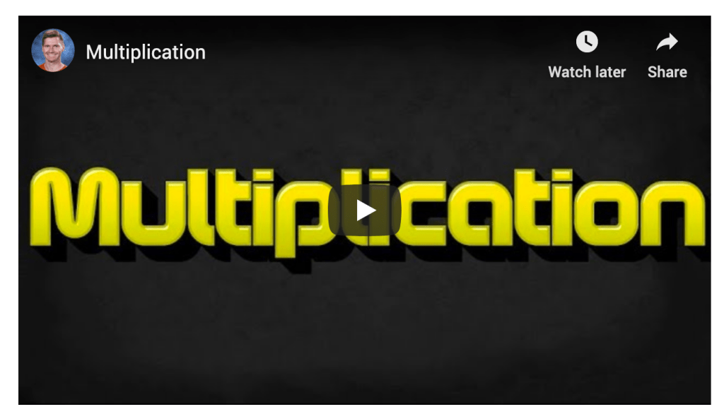 Gap Filling: Multiplication